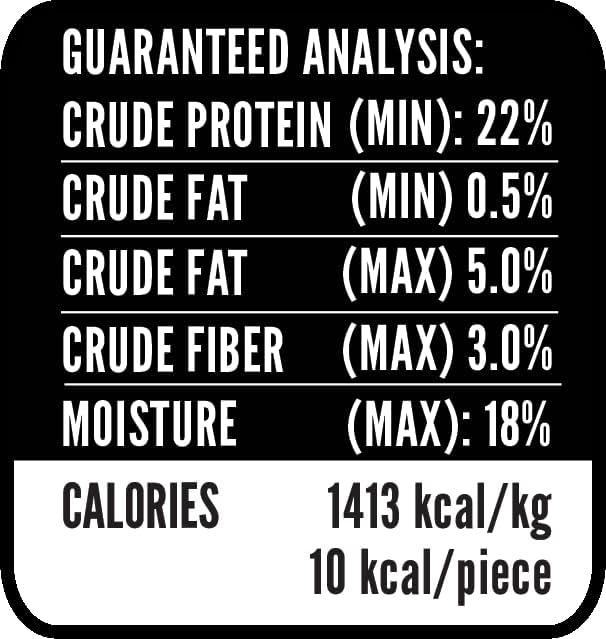 Hubert Sweet Potato Dog Treats, Single Ingredient Vegan Fries, 2.5 lb