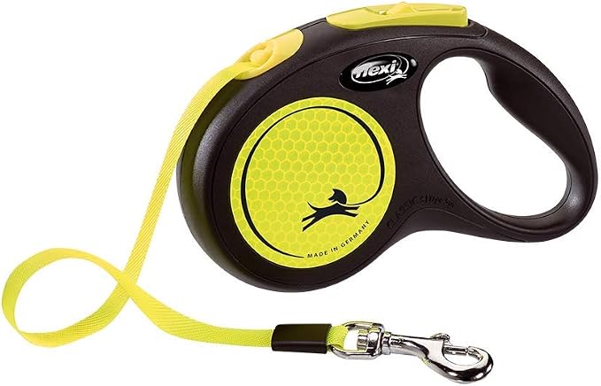 Flexi Automatic Leash New Classic Neon S Tape 5 M, Multi