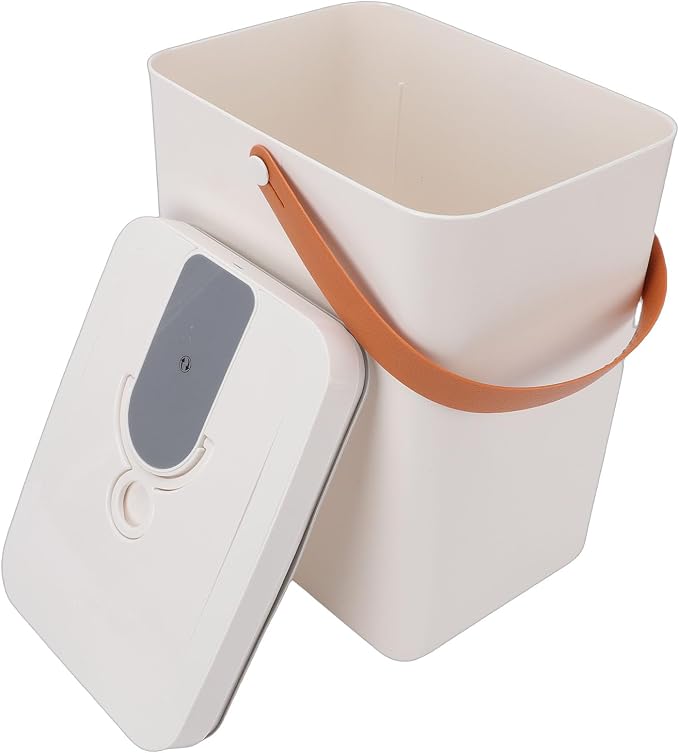 Yosoo 13L Vacuum Pet Food Bucket with Airtight Seal and Lid, Rechargeable Food Storage Container for Dogs Cats, Smart Pet Bin with Scoop 17lb Capacity