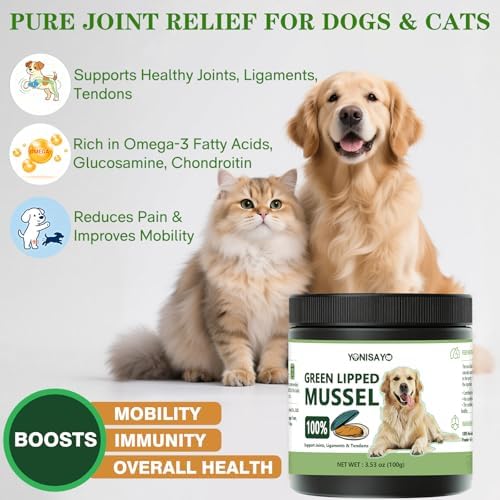 2 Pack Pure Green Lipped Mussels for Dogs and Cats