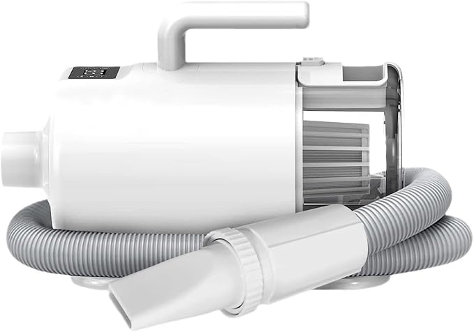 Pet Hair Dryer, Quiet Noise Reduction Design, Three Air Nozzle Multi-Function Blowing and Suction, Negative Ion Hair Protection Technology