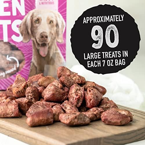 Dr. Harvey's Freeze-Dried Chicken Hearts Dog Treats, 7 oz (3-Pk)