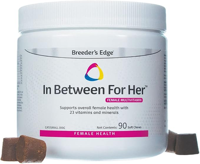 Breeder's Edge in Between for Her, for Breeding Cat & Small Dog 90ct