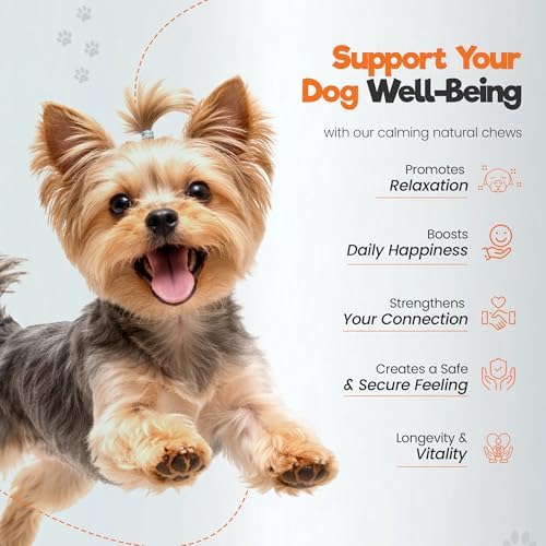 Dog Multivitamin Soft Chews with Probiotics & Omega 3 for Gut, Immune & Skin Support - Daily Wellness Treats for Dogs of All Breeds & Sizes - Peanut Butter Flavor, 60 Count, Made in USA