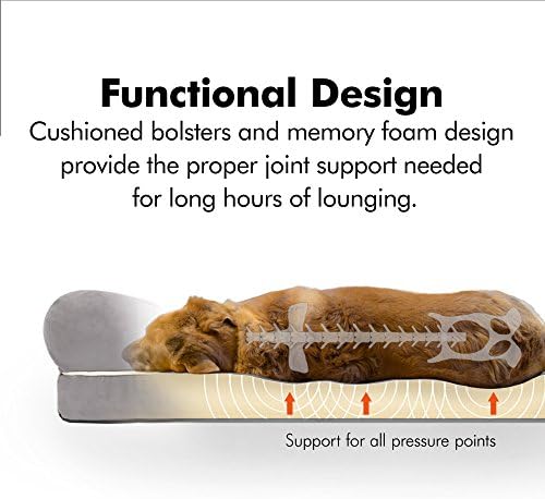 Friends Forever Chester Calming Orthopedic Dog Bed, X-Large, Cocoa Brown