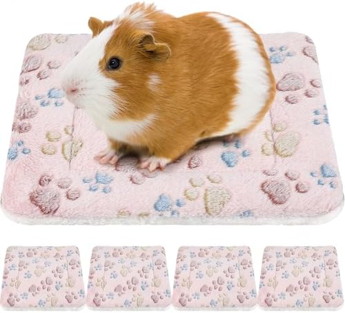 Tuanse 4 Pack Soft Pet Bed Mat Small Dog Crate Fleece