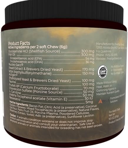 Boston Terrier Multivitamins, 90 Count, Made in the USA with Real Bacon