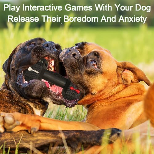 Dog Chew Toys for Aggressive Chewers,Food Grade Non-Toxic Dental Pet Toy,Tough Durable Indestructible Dog Toys for XSmall Dogs.Black（5IB-8IB）