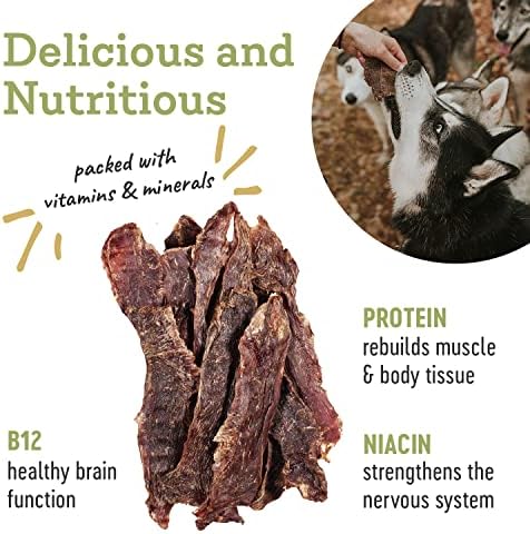 Farm Hounds - Premium Natural Duck Jerky for Dogs - Made from 100% Humanely Raised Duck - Break-to-Size - Great for Training & Treats - No Added Fillers - Made in USA - 3.5 oz - 1 Pack