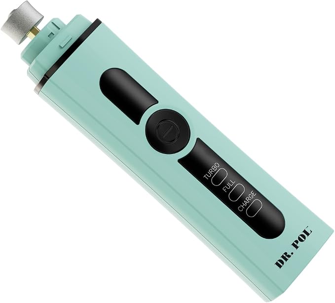 Andis Dr. Pol Cordless Pet Nail Grinder, Dual-Speed, Blue