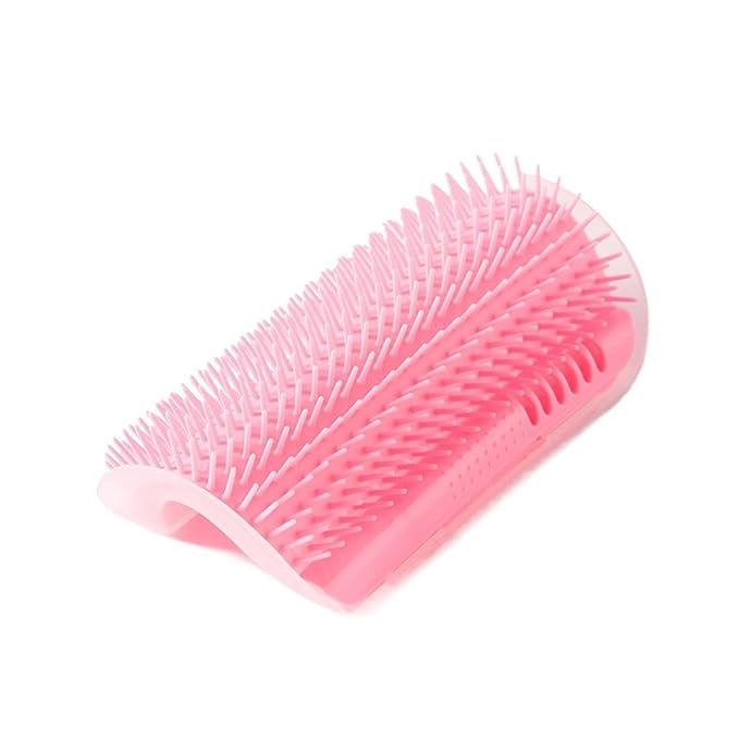 2pcs Compatible For Cat Massage Tool Pet Hair Removal Comb Wall Corner Cleaning Rubbing Brush Cats Toys Beauty Supplies(D)