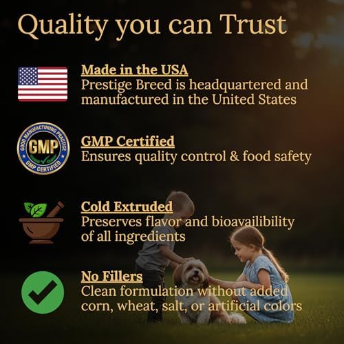 Lhasa Apso Multivitamins, 90 Count, Made in the USA with Real Bacon.