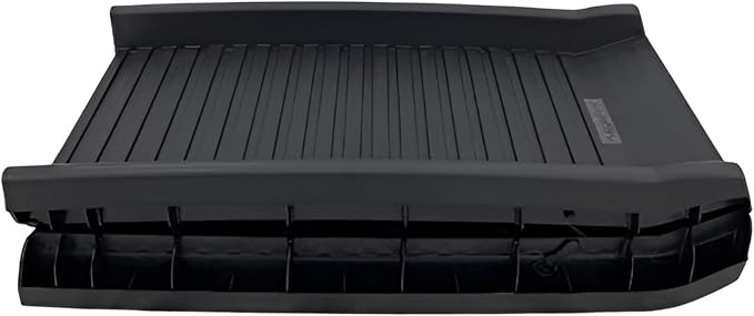 HugglePets Dog Pet Ramp - Plastic Folding Bi Lightweight Strong Car/Van Travel (Black With No Matting)