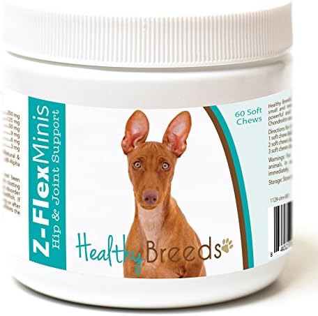 Healthy Breeds Cirnechi dell'Etna Z-Flex Minis Hip and Joint Support Soft Chews 60 Count