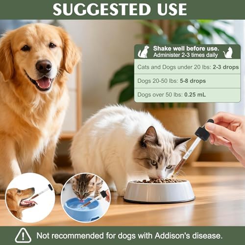Seizure Guardian for Dogs and Cats, Natural Liquid Formula for Nervous System Comfort, Helps with Occasional Shaking, Tension & Stress, Easy Liquid Dropper, No Artificial Additives - 2 FL OZ