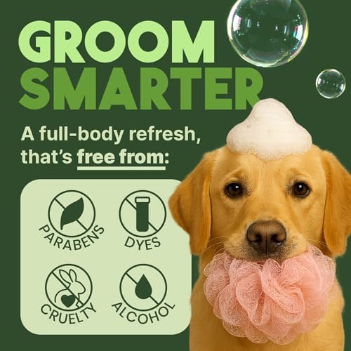 TropiClean Deodorizing Dog Shampoo for Smelly Dogs, Made in USA, 1 Gallon