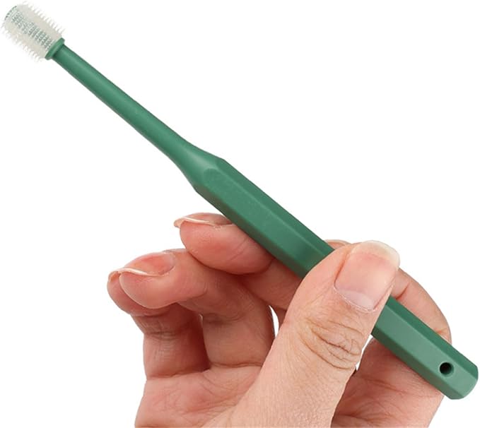 Small Pet Toothbrush for Dogs & Cats, Soft Bristle Training Toothbrush for Gentle Teeth Care Kit