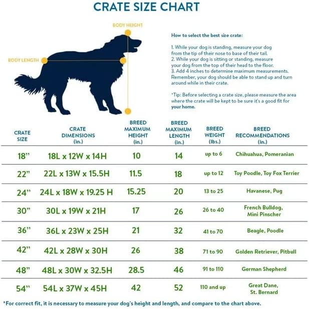 New World by Midwest 24-Inch Double Door Crate, for Small Breeds, 12-20 lbs