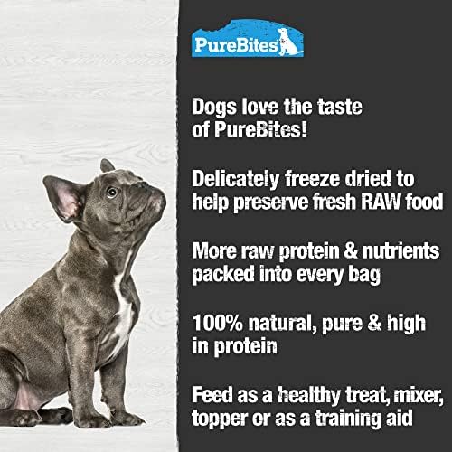 PureBites Lamb Single Ingredient Freeze Dried Dog Treats, 3.35 oz