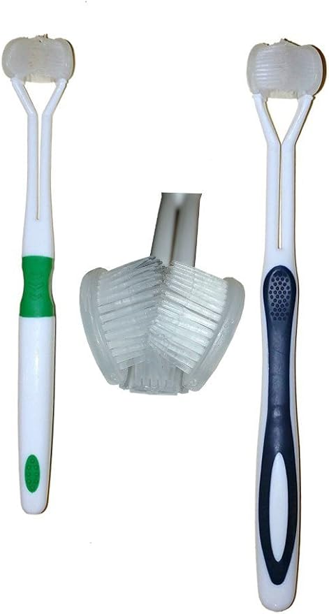 HDP Triple Pet Toothbrush Size:Large Pack of 2
