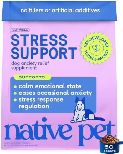 Native Pet GutWell Stress Support, 60 Scoops