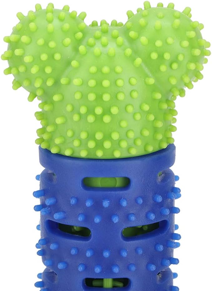 Gavigain Silicone Dog Toothbrush Stick, Multi Directional, Gum Massage, Easy to Clean, for Dogs, Effective Plaque and Tartar Removal