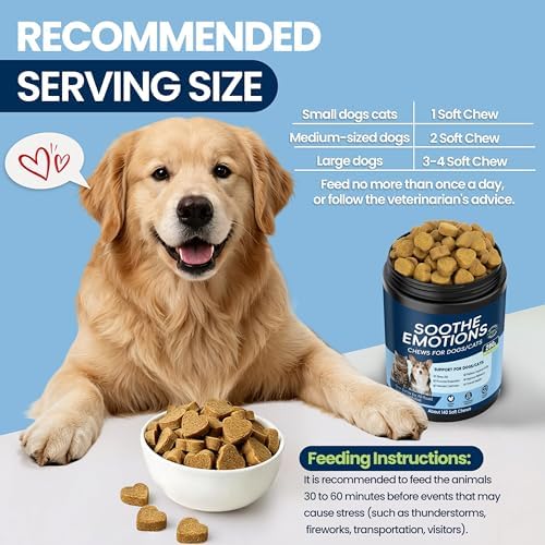 Calming Chews for Dogs, Melatonin, Small