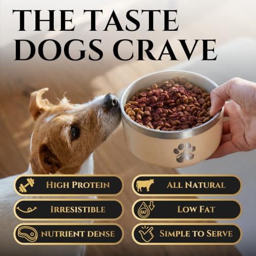 Beef Blood Dog Food Toppers, Freeze-Dried Dog Food Seasoning