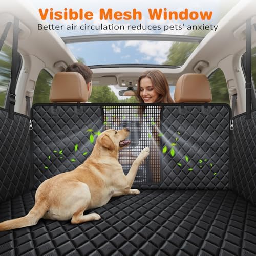 URPOWER 4-in-1 Dog Car Seat Cover - Waterproof Hammock