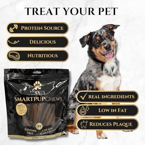 Smartpup Dental Chews for Dogs, All-Natural Healthy Dog Chews for All Breeds
