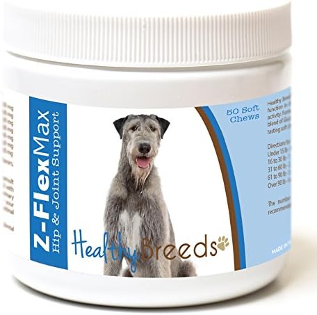 Healthy Breeds Irish Wolfhound Z-Flex Max Hip and Joint Soft Chews 50 Count