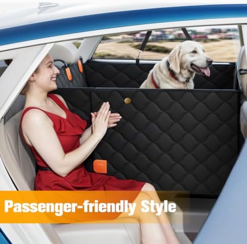 PETICON Convertible Backseat Extender - Hard Bottom Dog Seat Cover