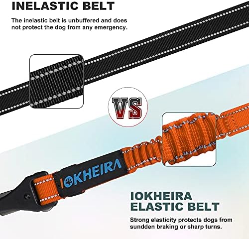 Dog Seat Belt 3-in-1 Car Harness - Orange