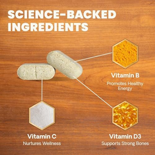 VetriScience 27+ Active Health Chewable Tablets for Dogs, Duck, 90 Count | Canine Plus Daily Multivitamin for Puppies & Adult Dogs, Balanced Vitamins, Minerals & Antioxidants, Wellness Support