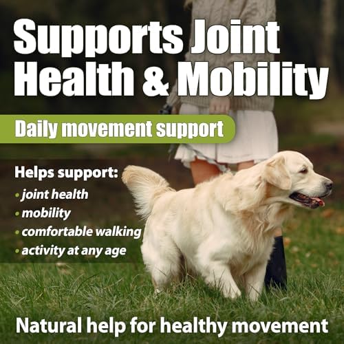 Premium Green Lipped Mussels for Dogs and Cats 100% Pure New Zealand Natural Supplements Vitamins to help your Pet for Hip and Joint Flexibility, Mobility, Strength, Tendons and Muscles (5.28, Ounces)