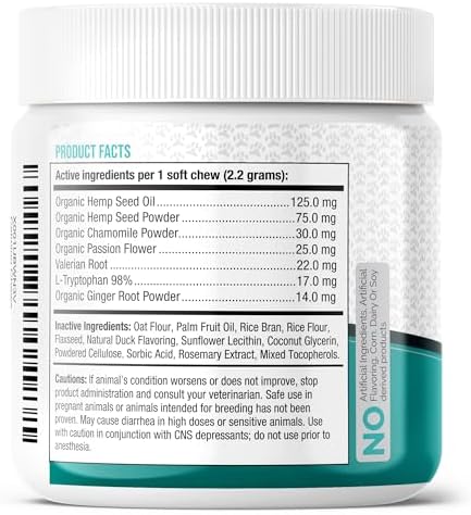 Calming Chews for Dogs, 120-Pack, 120 Count