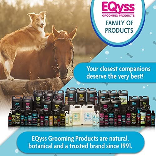 EQyss Micro-Tek Pet Shampoo - Soothes Dry Irritated Skin on Contact, Stops Itching, Scratching, Biting, Licking Hot Spots - for Cats & Dogs (128 oz)