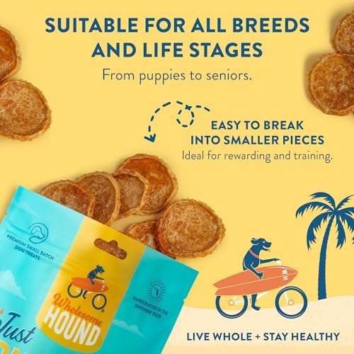 Chicken Chips Dog Treats, Single Ingredient, 3oz
