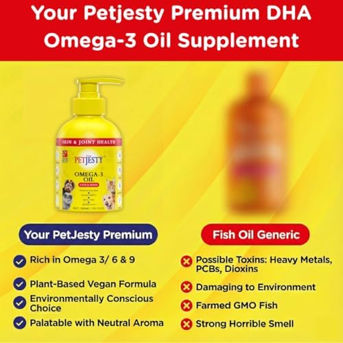 Petjesty Pure Omega Daily for Cats and Dogs (300ml)