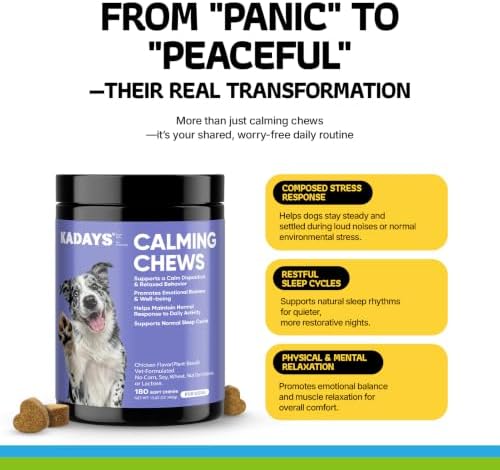 Calming Chews for Dogs, 180-Pack, 180ct