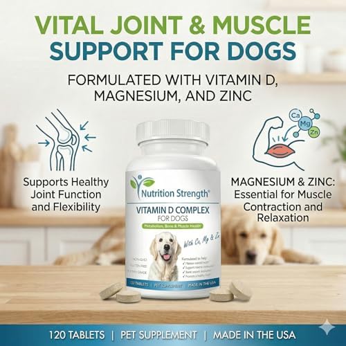 Vitamin D for Dogs | for Strong Bones, Teeth & Joints