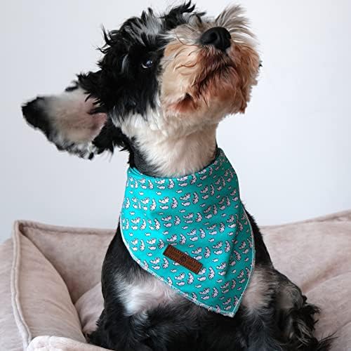 lionet paws Summer Dog Bandana Manatee for Small Medium Large Dogs, Small (Pack of 1), Small