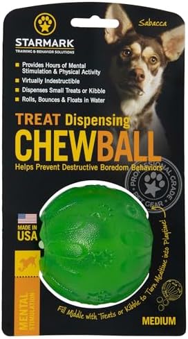 Treat Dispensing Chew Ball, Medium