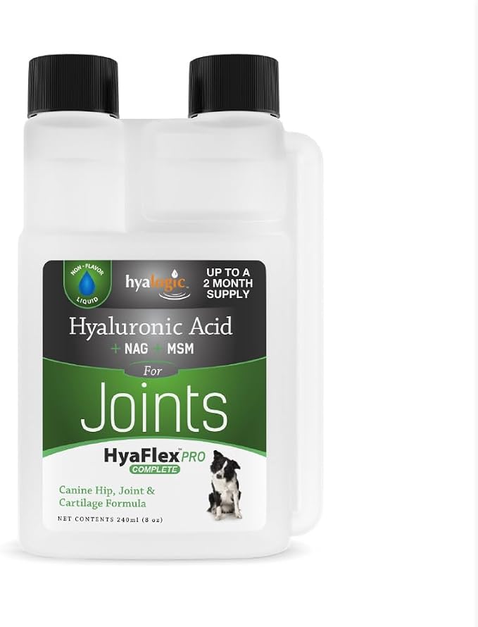 Hyalogic HyaFlex PRO - Hyaluronic Acid Joint Supplement for Dogs, 240ml