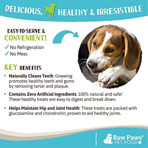 Raw Paws Freeze Dried Duck Feet for Dogs (10-Count) - Single Ingredient