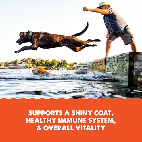 Grizzly Salmon Plus Omega 3-6-9 Food Supplement for Dogs and Cats, 4 oz.