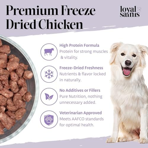 Human Grade Freeze-Dried Raw Dog Food - Cage-Free Chicken, 14oz