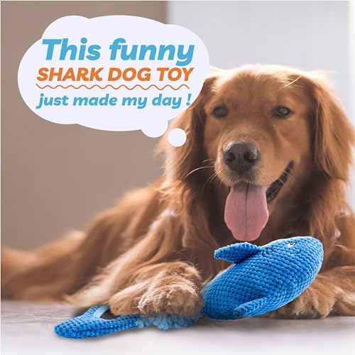 LEGEND SANDY Large Squeaky Dog Toys to Keep Them Busy, Interactive Plush Dog Toy,Crinkle Tug of War Dog Chew Toy for Small, Medium, and Large Dogs | Soft Plush Pet Toy，Puppy Chew Toy for Small Medium Large Breeds for Teething