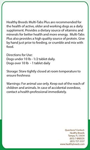 Healthy Breeds Chow Chow Multi-Tabs Plus Chewable Tablets 365 Count