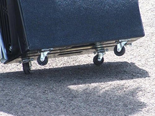 Pet Loader® XL 18" Platform, Plastic, 5-Step with Wheels Proudly Made in The USA. Dog Steps are Carpeted Great for Very Large Dogs but Works Well for Any Size. Holds 250 pounds Easily.